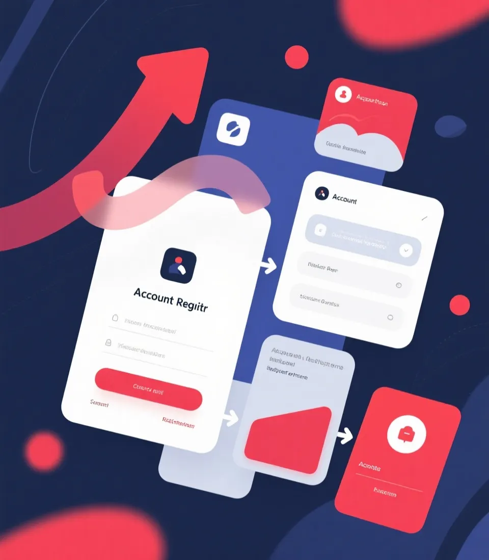 新会员开户注册流程示意图